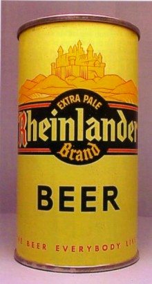 Rheinlander Extra Pale Beer Can