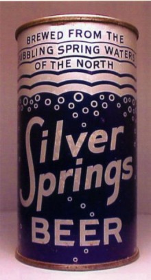 Silver Springs Beer Can