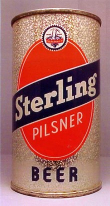 Sterling Pilsner Beer Can