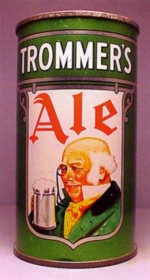 Trommers Ale Beer Can