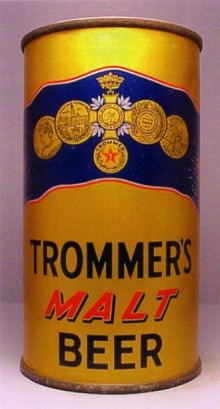 Trommers Malt Beer Can