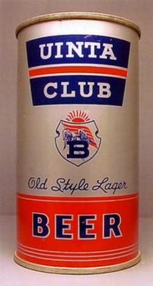 Uinta Club Old Style Lager Beer Can