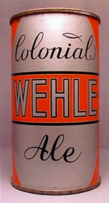 Wehle Colonial Ale Beer Can