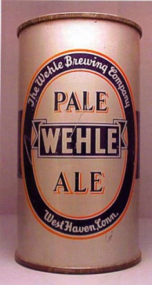 Wehle Pale Ale Beer Can