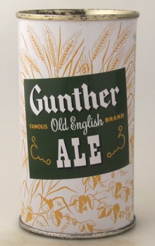 Gunther Old English Famous Brand Beer Can