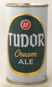Tudor Cream Beer Can