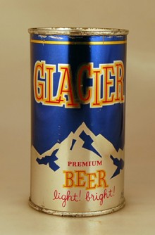 Glacier Premium Beer Can