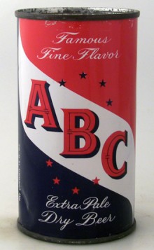 ABC Extra Pale Dry Beer Can