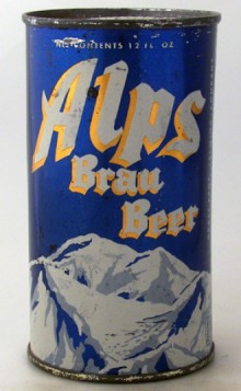 Alps Brau Beer Can
