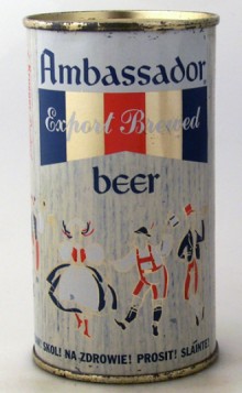 Ambassador Export Brewed Beer Can