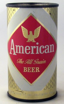 American All Grain Beer Can