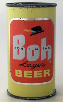 Boh Bohemian Lager Beer Can