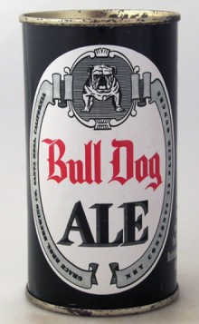 Bull Dog Beer Can