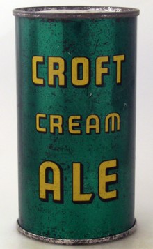 Croft Cream Beer Can