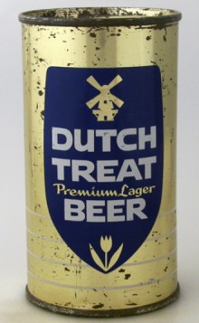 Dutch Treat Premium Beer Can