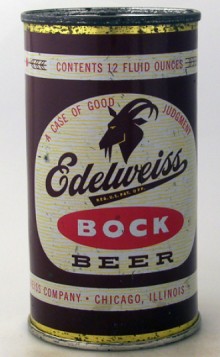 Edelweiss Bock Beer Can