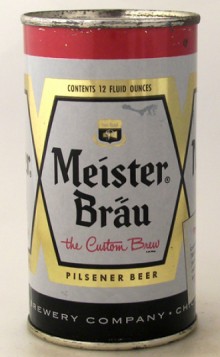 Meister Brau Pilsener Beer Can