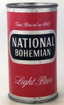 National Bohemian Light Beer Can