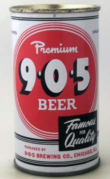 905 Premium Beer Can