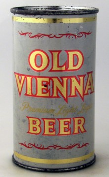 Old Vienna Premium Light Lager Beer Can