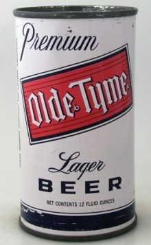 Olde Tyme Lager Beer Can