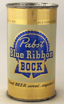 Pabst Bock Beer Can