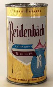 Reidenbach Extra Dry Beer Can