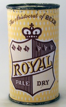 Royal Pale Dry Beer Can