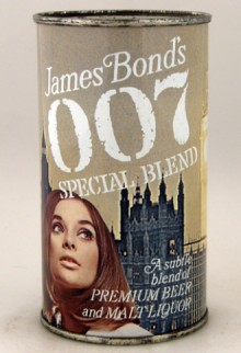 James Bond's 007 Special Blend Beer Can