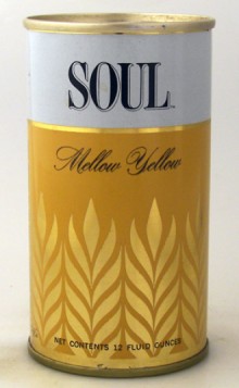 Soul Mellow Yellow Premium Beer Can