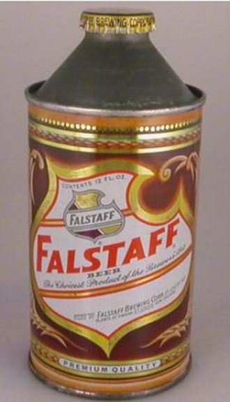 Falstaff Beer Can from Falstaff Brewing Corp.