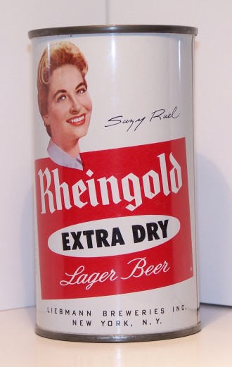 Liebmann Breweries New York City Rheingold Extra Dry Lager Beer NEW Metal Sign 