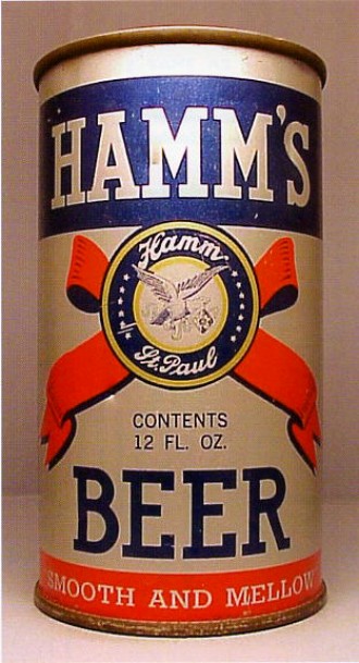 Hamm's Hamm Beer CS Can St Paul Minnesota & San Francisco California 2 City A906 