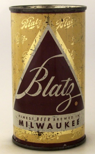 Blatz Beer Can from Blatz Brewing Co.