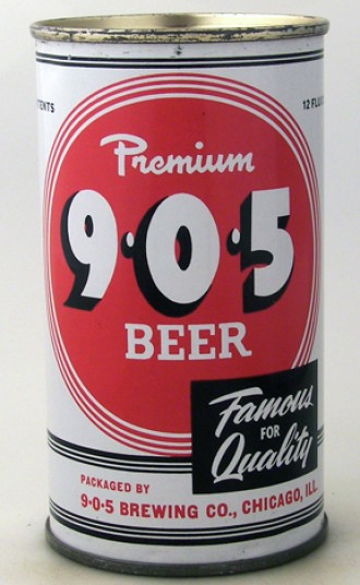 905 Premium Beer Can From 905 Brewing Co