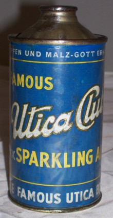 Utica Club Sparkling Ale Beer Can